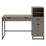 OSP Home Furnishings Hagney Lane Sit-To-Stand Desk Farm Oak