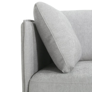 English Elm Christopher Knight Home® - 39" Vintage Grey Lounge Chair - Stylish Polyester Upholstery, Sturdy Wood Frame, Perfect For Any Room N767P208310G