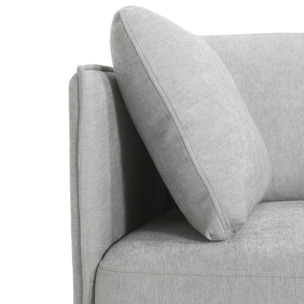 English Elm Christopher Knight Home® - 39" Vintage Grey Lounge Chair - Stylish Polyester Upholstery, Sturdy Wood Frame, Perfect For Any Room N767P208310G