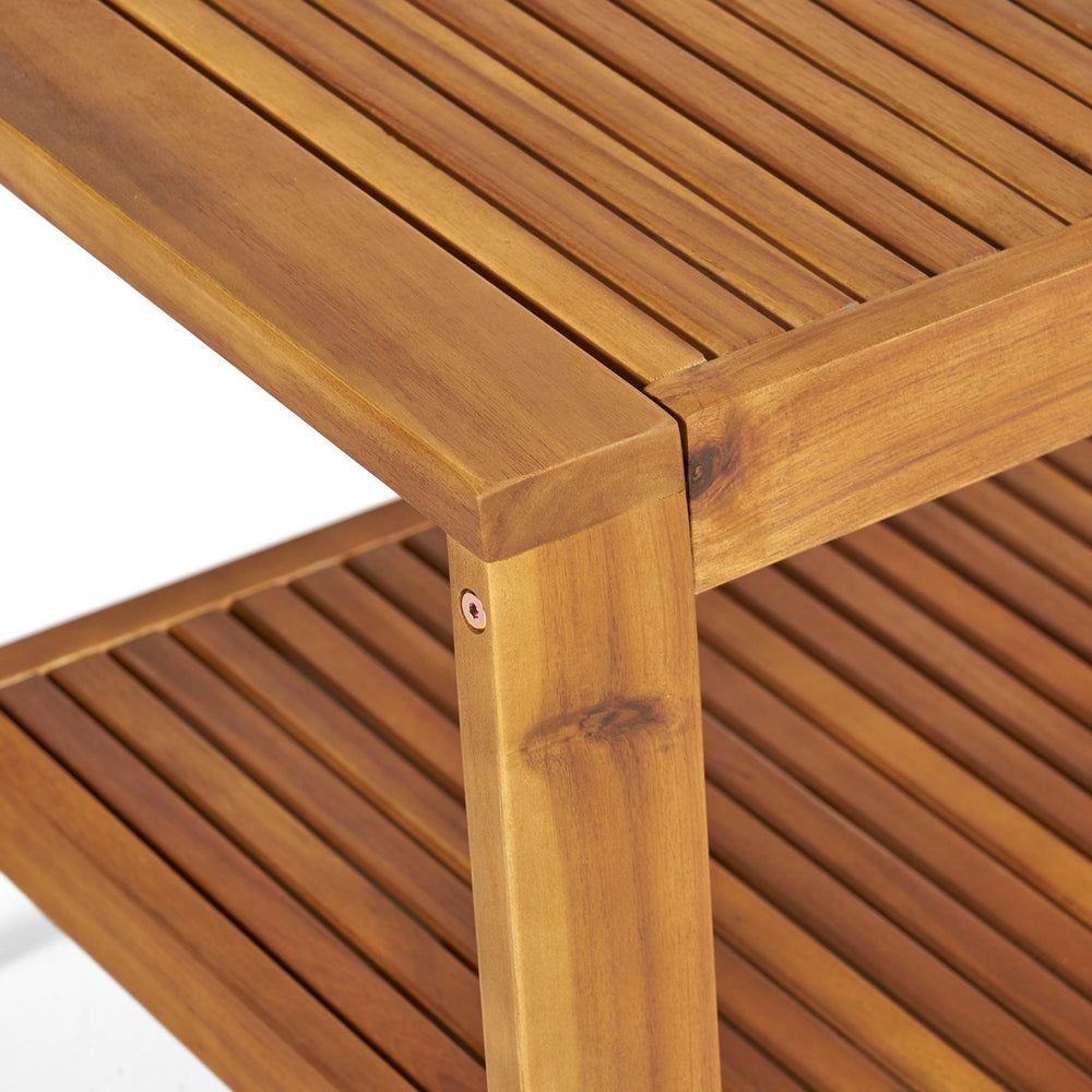 English Elm Christopher Knight Home® - Outdoor Outdoor Loveseat And Coffee Table Set – Stylish Acacia Wood, Weather-Resistant Comfort For Your Patio 57976.00SETF_57976.00SETCUSH-REDSKIN