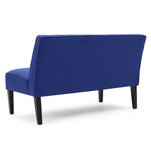 English Elm 50'' Linen Upholstered Loveseat Solid Wood Frame Modern Seating for Small Spaces N771P376540U