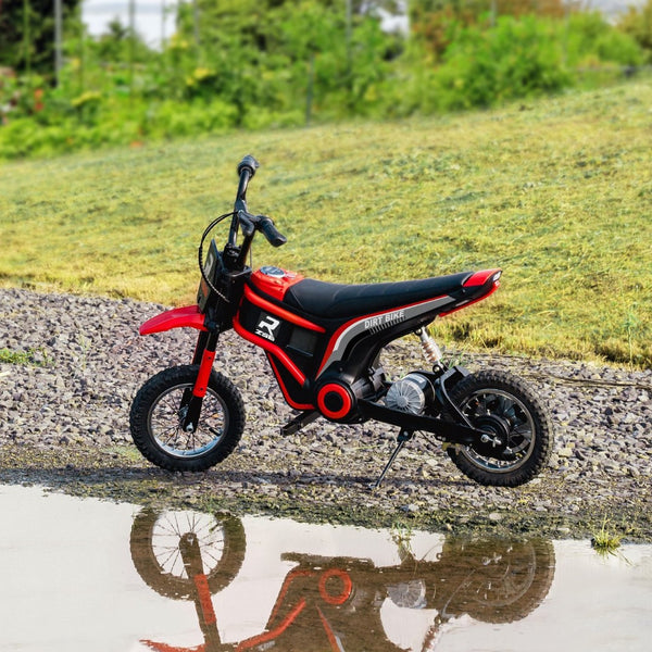 English Elm Aosom 12v Electric Kids Ride on Utv with Remote Control Suspension and Music System Red W2225P229308
