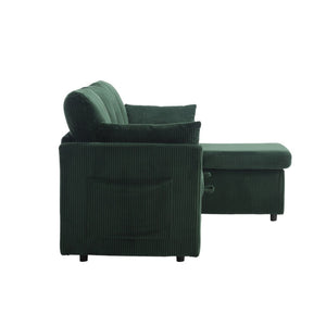 English Elm United Modular L-Shaped Sectional Sofa With Reversible Chaise, Storage & Plush Comfort For All Spaces W1568S00092-GIGA