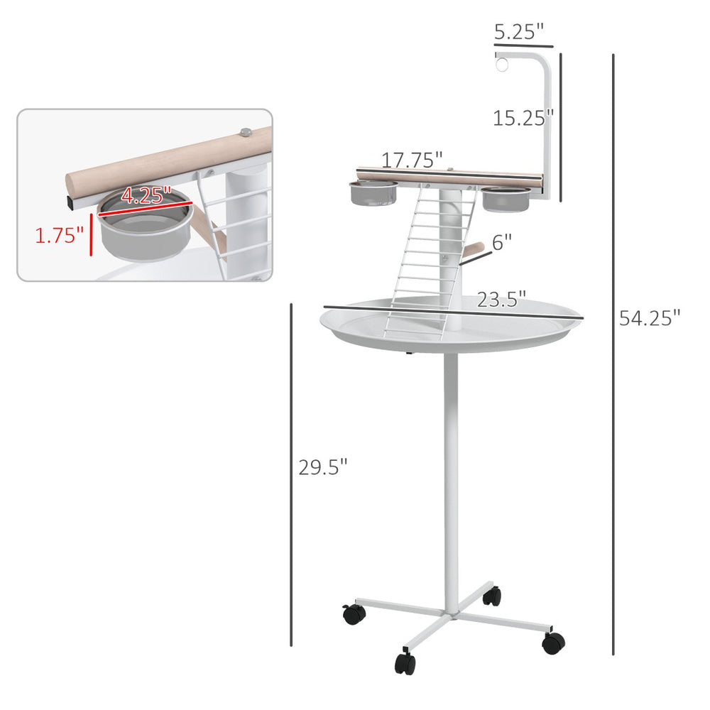 English Elm Pet Feeder Station with Mdf Storage Cabinet and Raised Stainless Steel Bowls for Large Dogs T3971P415906