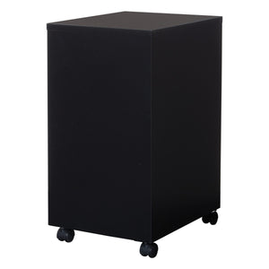 OSP Home Furnishings Metal File Cabinet Black