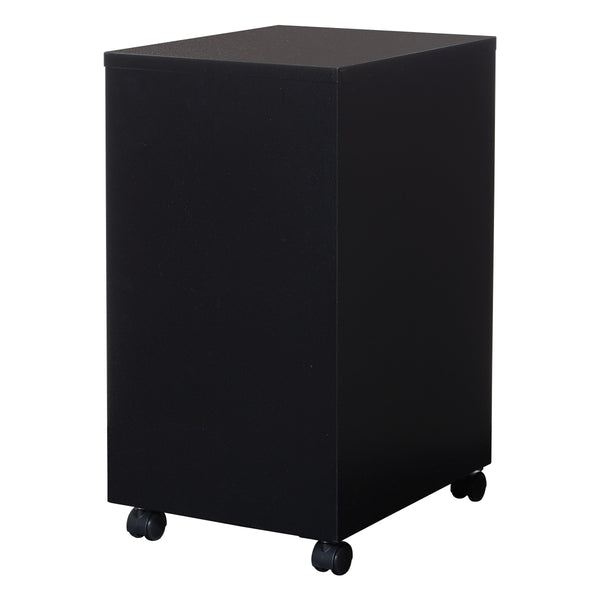 OSP Home Furnishings Metal File Cabinet Black