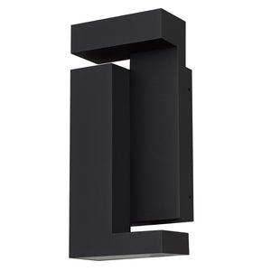English Elm 11.25 Inch Vertical Led Wall Sconce with Silk Glass Diffuser for Bath or Hallway B370P416464