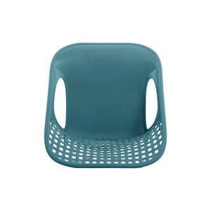 English Elm Eldred Outdoor Stackable Dining Chairs Set of 2 Uv Resistant Patio Seating Sky Blue N776P390454B