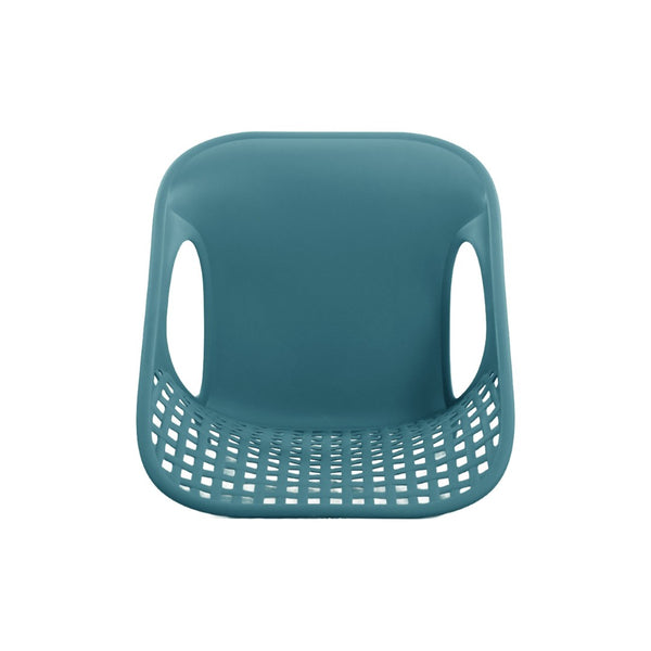 English Elm Eldred Outdoor Stackable Dining Chairs Set of 2 Uv Resistant Patio Seating Sky Blue N776P390454B