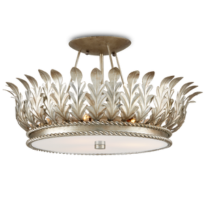 Biddulph Silver Semi-Flush Mount