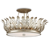 Biddulph Silver Semi-Flush Mount