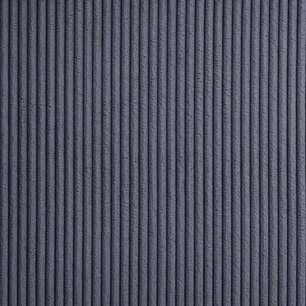 English Elm Judah Plush Corduroy Eastern King Bed with Remote Flame Display, 16 Colors, Low-Profile Rails B062P375549