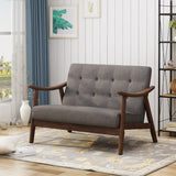 Christopher Knight Home® - Noble House - Hetel Mid-Century Modern Settee