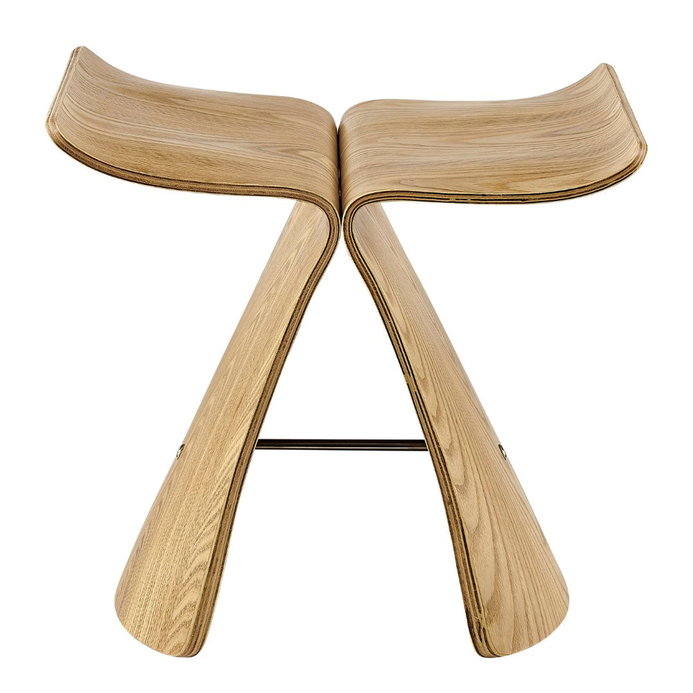 EuroStyle Fleur Side Table in Natural