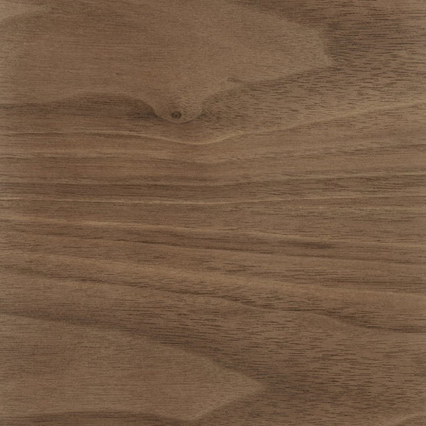 Eurostyle Fleur Side Table - Elegant Walnut Finish With Ergonomic Curved Design For Modern Home Decor Walnut American Walnut 91006-wal