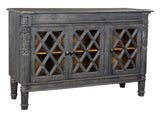 Moti Carmenita Carlyle Sideboard - 3-Door with Glass Inserts 91009002