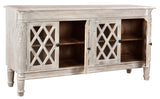 Moti Carmenita Carlyle Sideboard - 4-Door with Glass Inserts 91009003