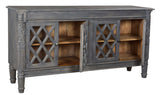 Moti Carmenita Carlyle Sideboard - 4-Door with Glass Inserts 91009004