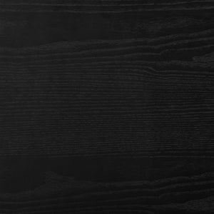 Blanche Side Chair with Black Seat and Frame - Set of 1 91016-BLK EuroStyle