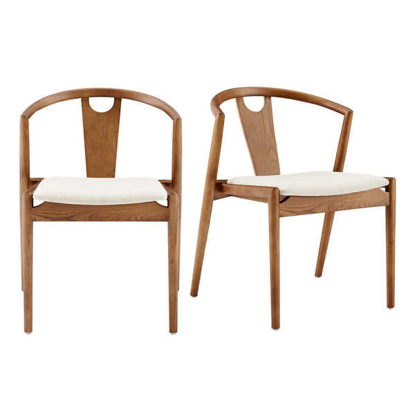 Blanche Side Chair - Sleek Design with Comfortable Foam Seat for Elegant Home Decor - Set of 2