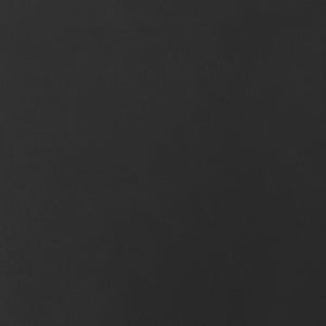 EuroStyle Estelle Side Chair with Black Leatherette and Black Wood Frame - Set of 1