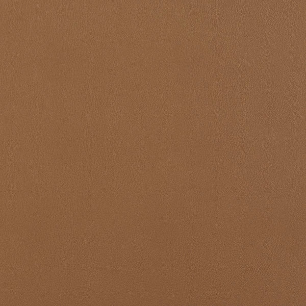 EuroStyle Gunther Side Chair with Dark Tan Leatherette and Dark Walnut Frame - Set of 2