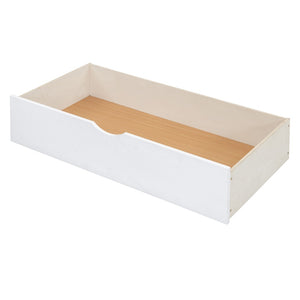 English Elm Twin Size Wooden Daybed With Storage Drawers, Cabinet & Shelf – Stylish Space-Saving Solution! N820S00015K-GIGA