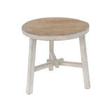 Lilys Amalfi Two Tones Side Table Round Large 20X20X20 9105