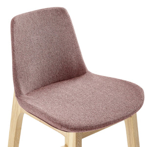 Clara Bar Stool - Elegant Solid Ash Frame with Comfort Foam Seat for Stylish Contemporary Spaces