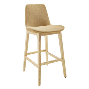 Clara Bar Stool - Elegant Solid Ash Frame with Comfort Foam Seat for Stylish Contemporary Spaces
