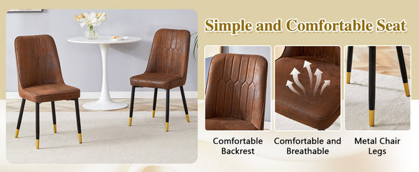 English Elm Table and Chair Set Walnut Round Dining for Four with Sculptural Metal Base W1151S04845