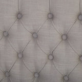 Christopher Knight Home® - Noble House - Jezebel Queen Button Tufted Fabric Headboard