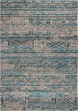 Antiquarian Kilim 100% PET Poly Mechanically Woven Jacquard Flatweave Traditional / Oriental Rug