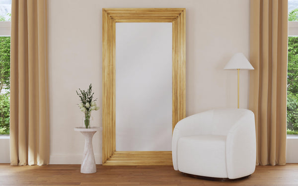 Basset Mirror Baird Beige Accent Table – Sleek Marble Design With Tray Top For Elegant Minimalist Home Décor Brown Marble 9111-lr-223