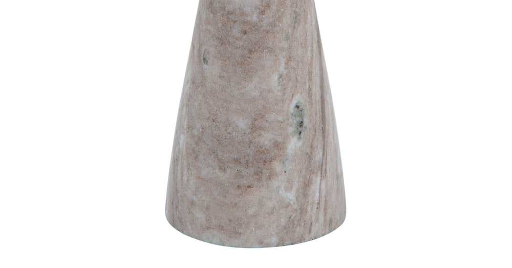 Basset Mirror Baird Beige Accent Table – Sleek Marble Design With Tray Top For Elegant Minimalist Home Décor Brown Marble 9111-lr-223