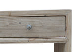 Lilys Amalfi Entry Table With 3 Drawers Weathered Natural Wood 9113-NA