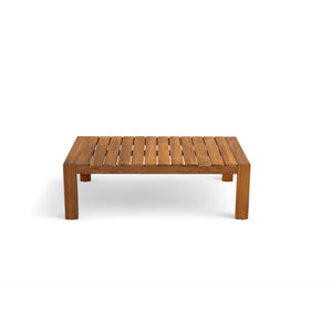 English Elm 2 Piece Acacia Wood Outdoor Sofa Set with Coffee Table and Weather Resistant Cushions Teak,White N719P246159L
