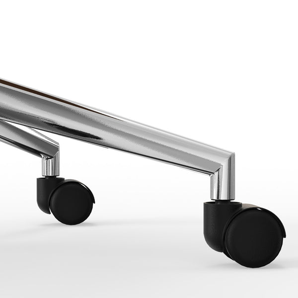 English Elm Dax Bentwood Office Chair Tan Vegan Leather Upholstered Swivel, Tufted Padded Seat, Adjustable Height B136P203491