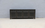 Lilys Four Drawers Sideboard Distressed Black 93X18X35H (Pre-Order Only) 9123-B