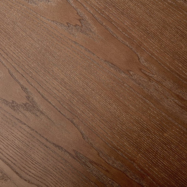 English Elm Modern Oval Mdf Coffee Table with Drawer Natural Matte Finish for Living Rooms Walnut W2085P399021