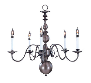 Framburg 5-light Rustic Jamestown Dining Chandelier – Timeless Early American Design, Crafted In The Usa Mahogany Bronze Metal 9125 Mb
