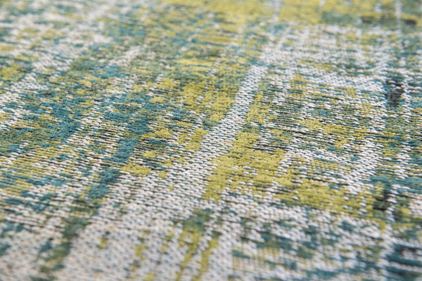 Louis de Pootere Atlantic Streaks 100% PET Poly Mechanically Woven Jacquard Flatweave Contemporary / Modern Rug Glen Cove 7'10"