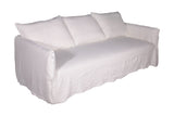 Lilys Naples Slipcover Sofa Wash Linen White (Dx130-17) 9129-WT