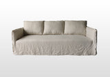 Lilys Naples Slipcover Sofa Wash Linen Light Beige (Dx165-2) 9129-LBN