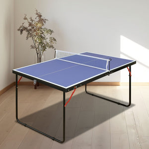 English Elm Double Fish Compact Foldable Ping Pong Table Mdf Surface Aluminum Frame Indoor Outdoor W3087P250975