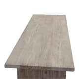 Lilys Sled Coffee Table Weathered Natural Old Wood (Pre-Order Only) 9132