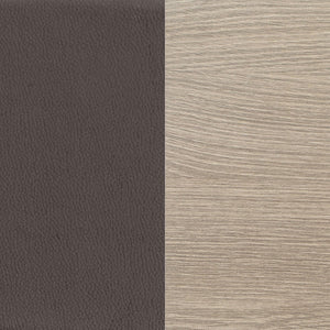 English Elm Staten Tufted Armless Chair Striped Fabric Upholstery with Pocket Coil Seating B062P440077