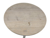 Lilys Amalfi Two Tones 48" Round Coffee Table With Round Legs 9137-W