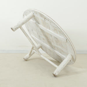 Lilys Amalfi Two Tones 48" Round Coffee Table With Round Legs 9137-W