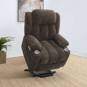 English Elm Beca Power Lift Recliner with Tufted Polyester Upholstery and Usb Port for Living Room B062P441472